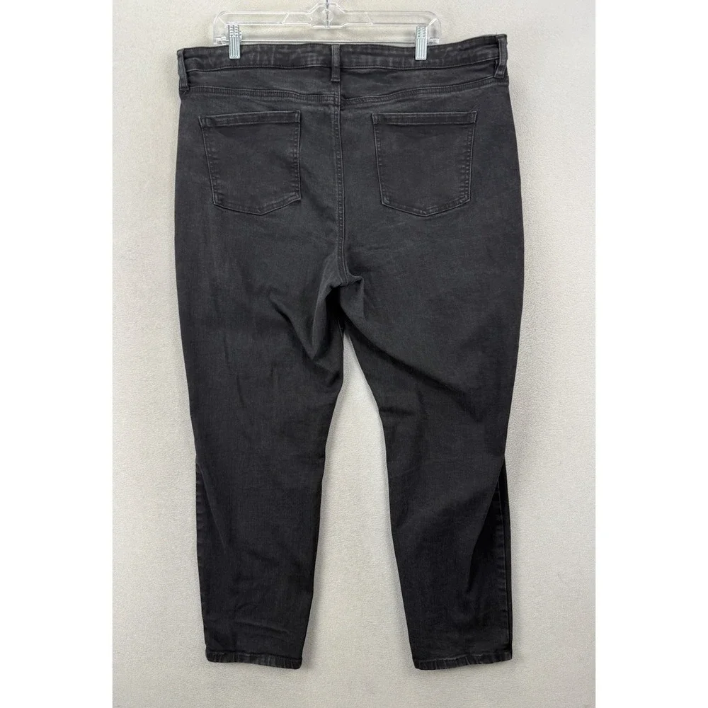Buffalo David Bitton‎ Mollie High Rise Skinny Black Jeans Women's 18/38 Stretchy